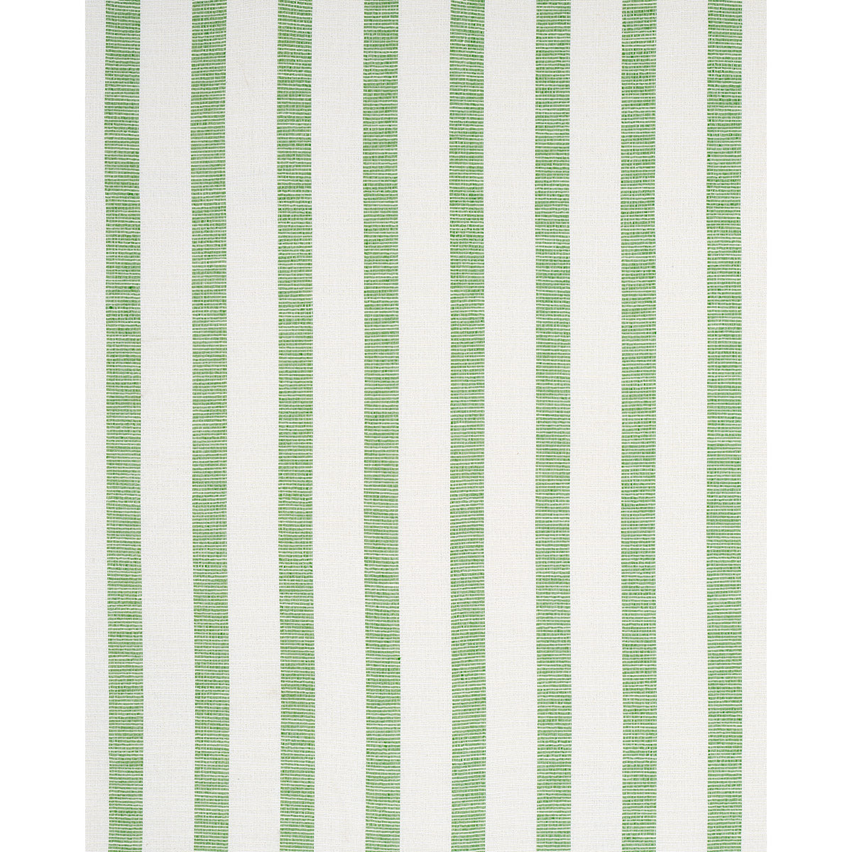 Schumacher Ketley Performance Stripe Green Fabric 77565