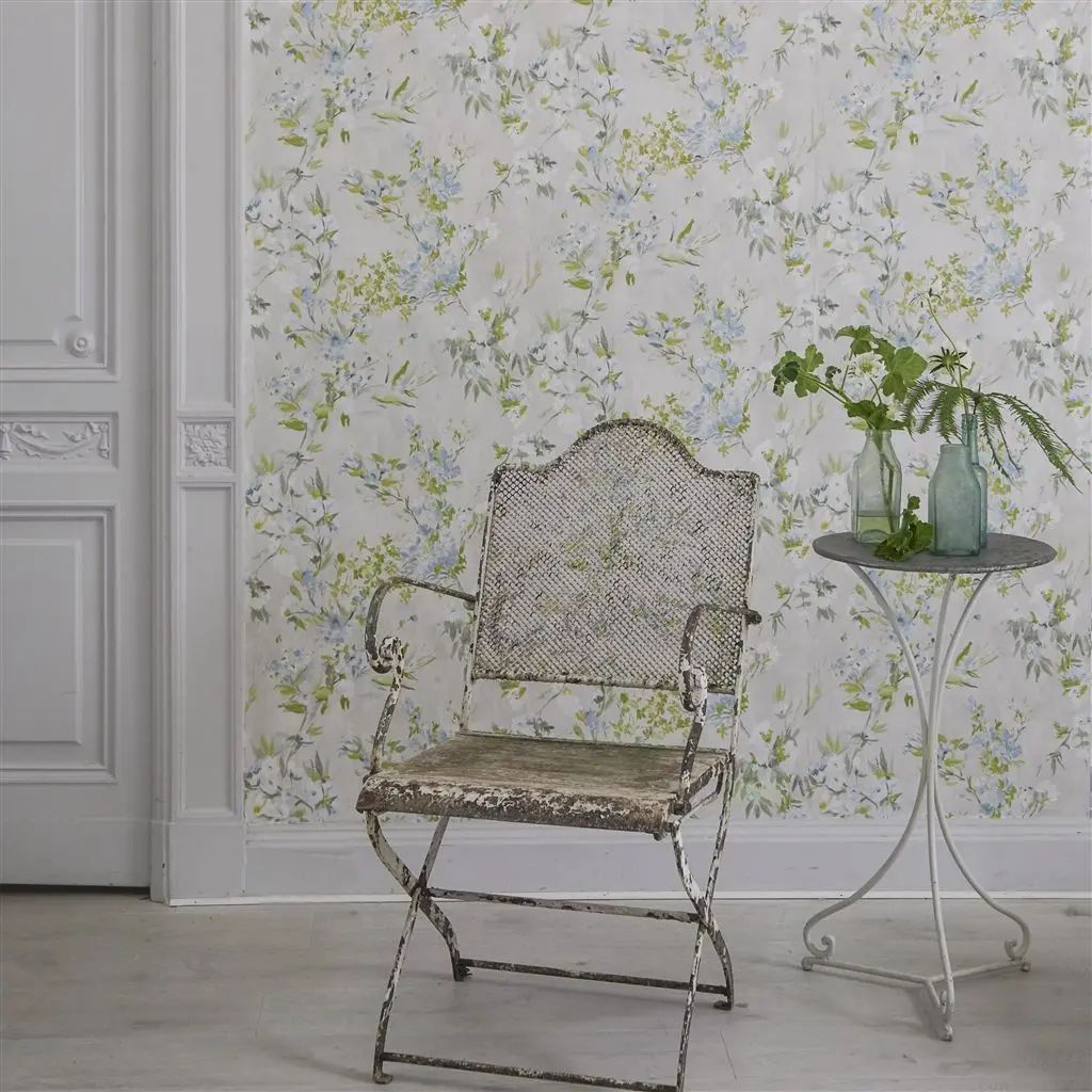 Designers Guild Faience Duck Egg Wallpaper PDG1024/02