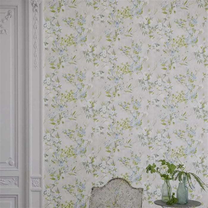 Designers Guild Faience Duck Egg Wallpaper PDG1024/02