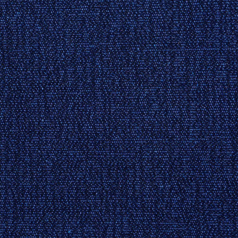 Schumacher Albert Performance Cotton Indigo Fabric Sample 77804