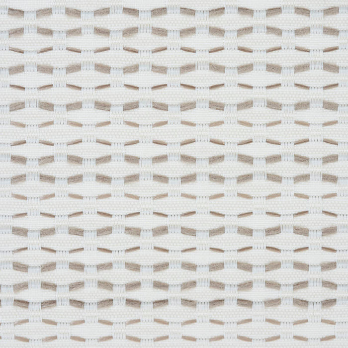 Schumacher Branford Indoor/Outdoor Neutral Fabric Sample 78542