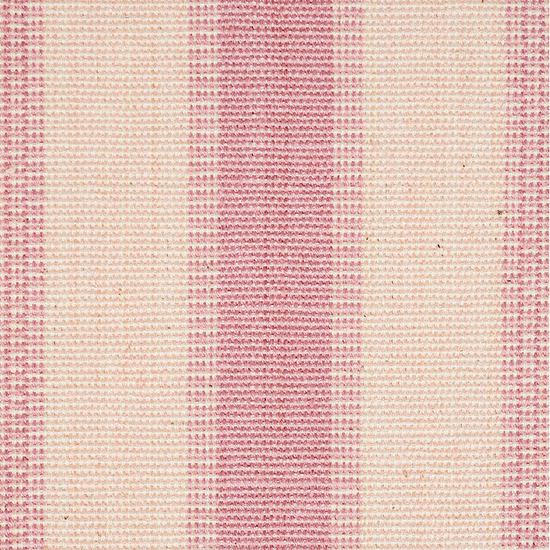 Schumacher Ipala Hand Woven Stripe Palo Rosa Fabric 78831