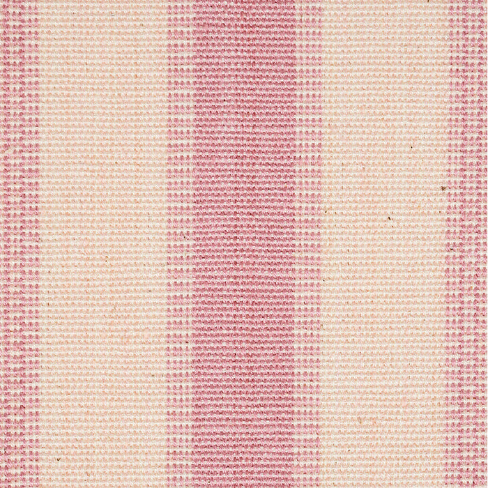 Schumacher Ipala Hand Woven Stripe Palo Rosa Fabric Sample 78831