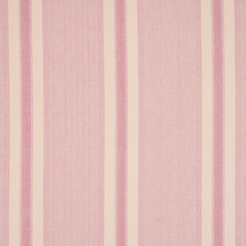 Schumacher Ipala Hand Woven Stripe Palo Rosa Fabric 78831