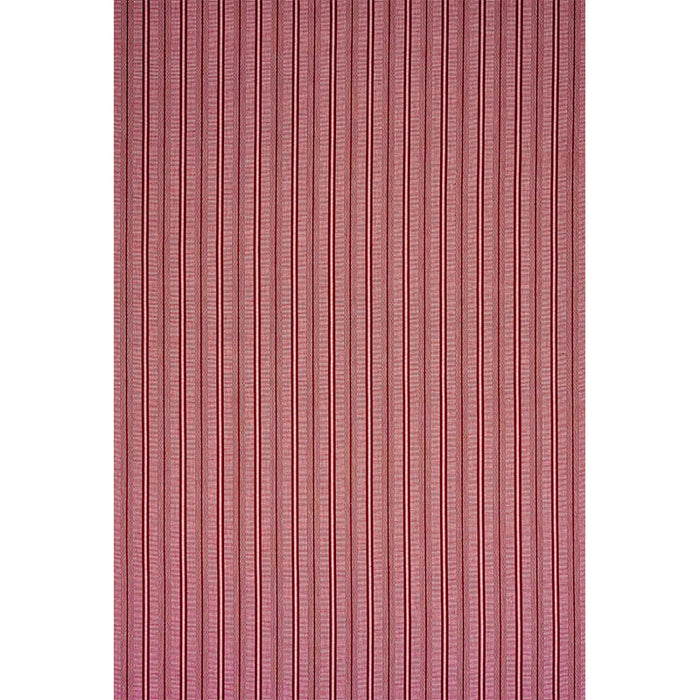 Schumacher Panan Hand Woven Stripe Claret Fabric 78850