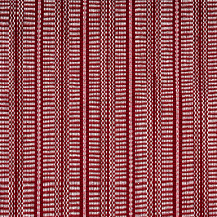 Schumacher Panan Hand Woven Stripe Claret Fabric Sample 78850