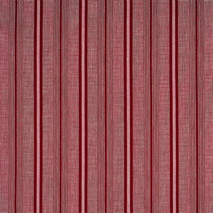 Schumacher Panan Hand Woven Stripe Claret Fabric 78850