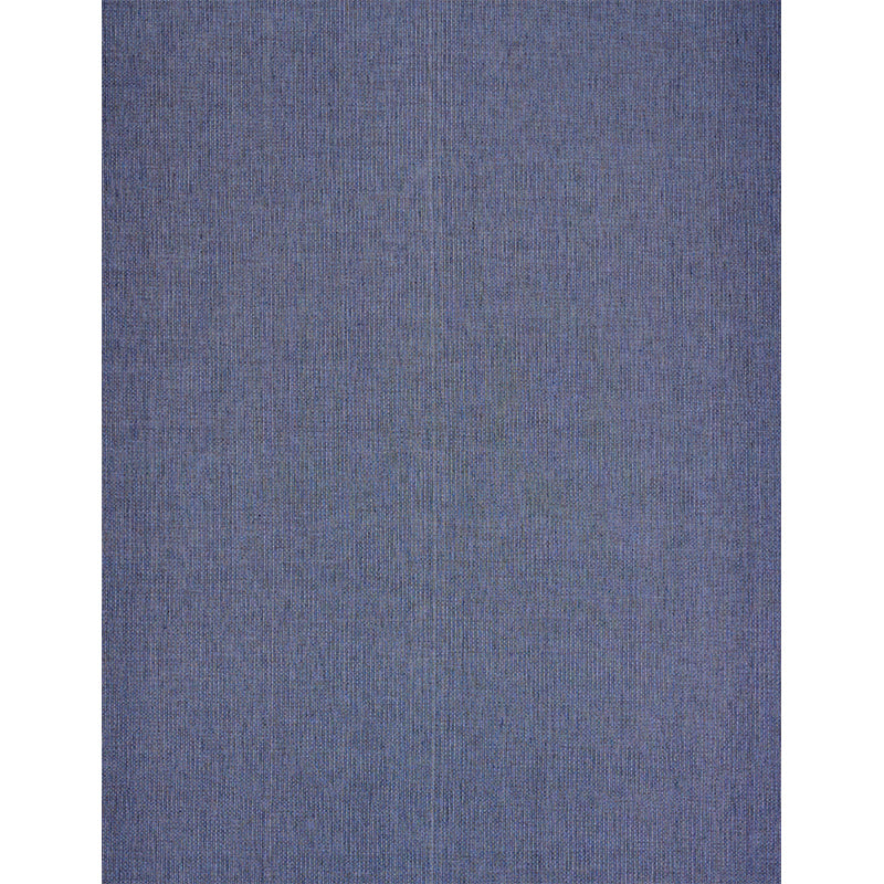 Schumacher Ispa Hand Woven Plain Indigo Fabric 78870