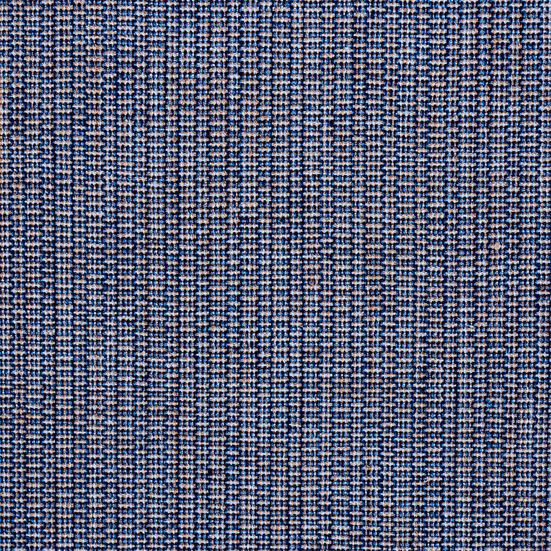 Schumacher Ispa Hand Woven Plain Indigo Fabric Sample 78870