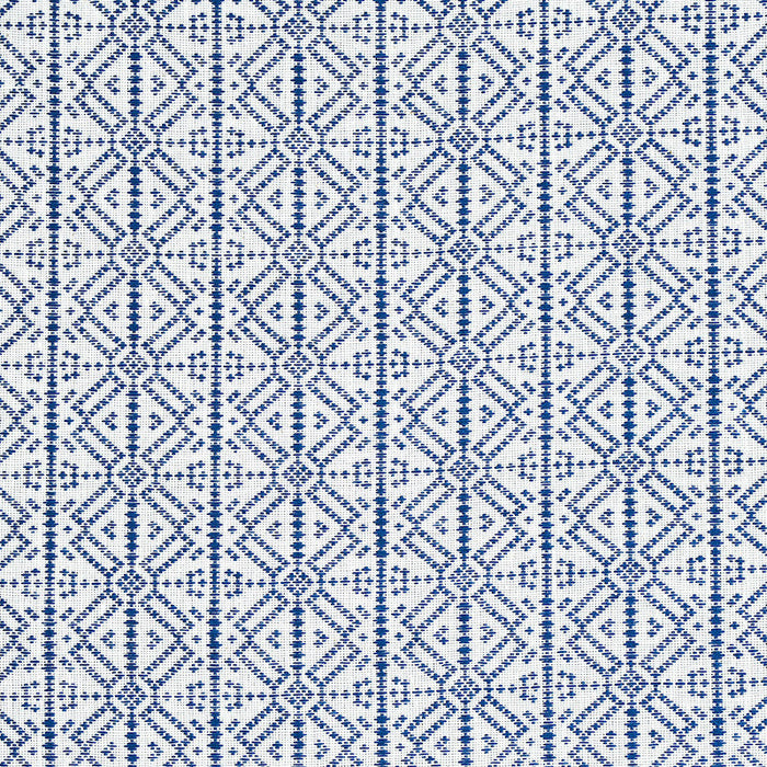 Schumacher Poxte Hand Woven Navy Fabric Sample 78891