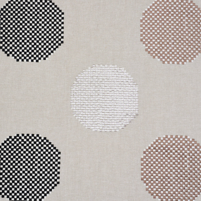 Schumacher Hansen Embroidery Neutral Fabric 78940