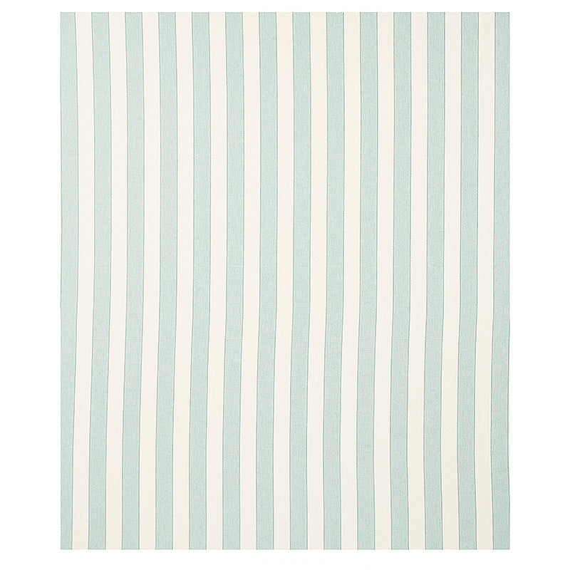 Schumacher Blumont Stripe Indoor/Outdoor Aqua Fabric 79053