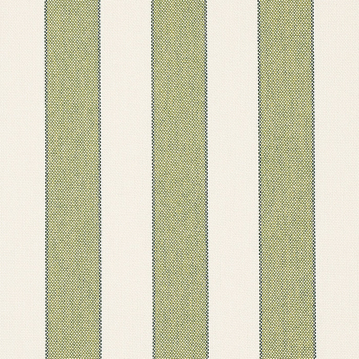 Schumacher Blumont Stripe Indoor/Outdoor Green Fabric Sample 79055