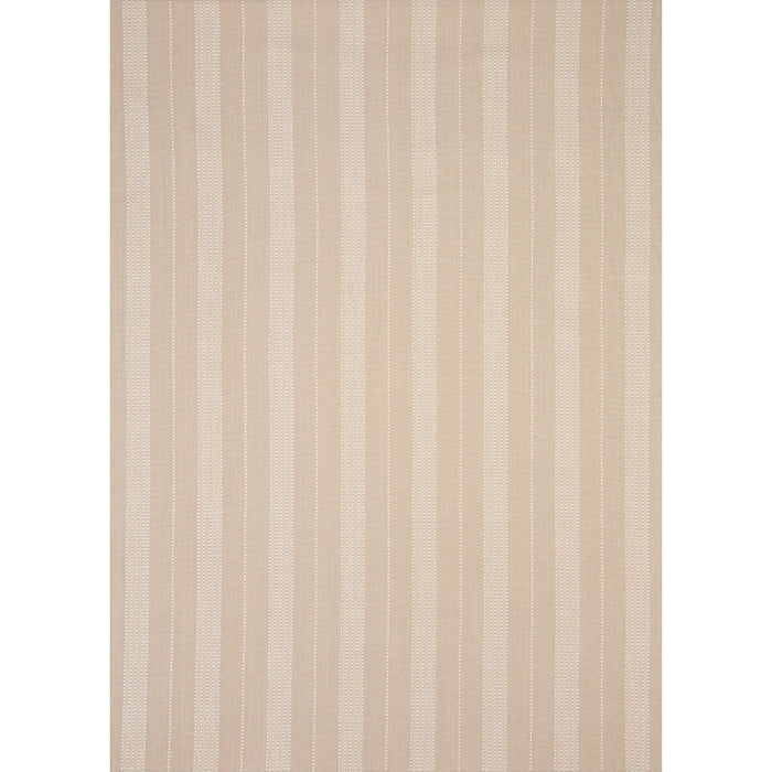 Schumacher Lubeck Stripe Natural Fabric Sample 79091