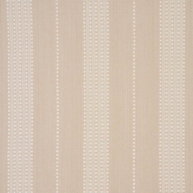 Schumacher Lubeck Stripe Natural Fabric 79091