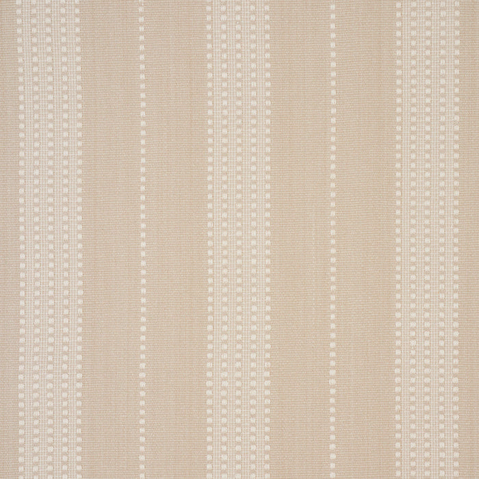 Schumacher Lubeck Stripe Natural Fabric Sample 79091