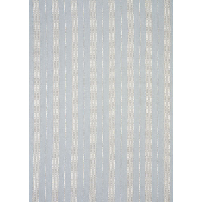 Schumacher Lubeck Stripe Sky Fabric 79092