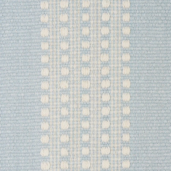 Schumacher Lubeck Stripe Sky Fabric Sample 79092