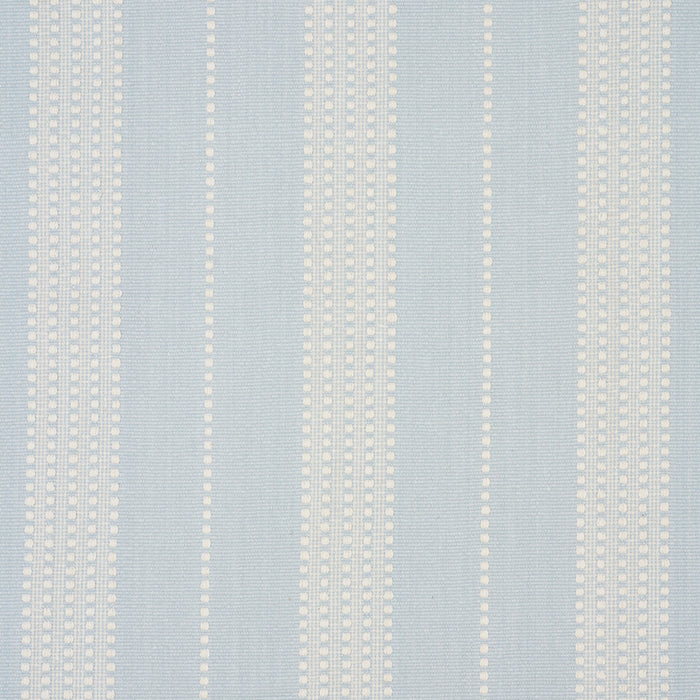 Schumacher Lubeck Stripe Sky Fabric 79092