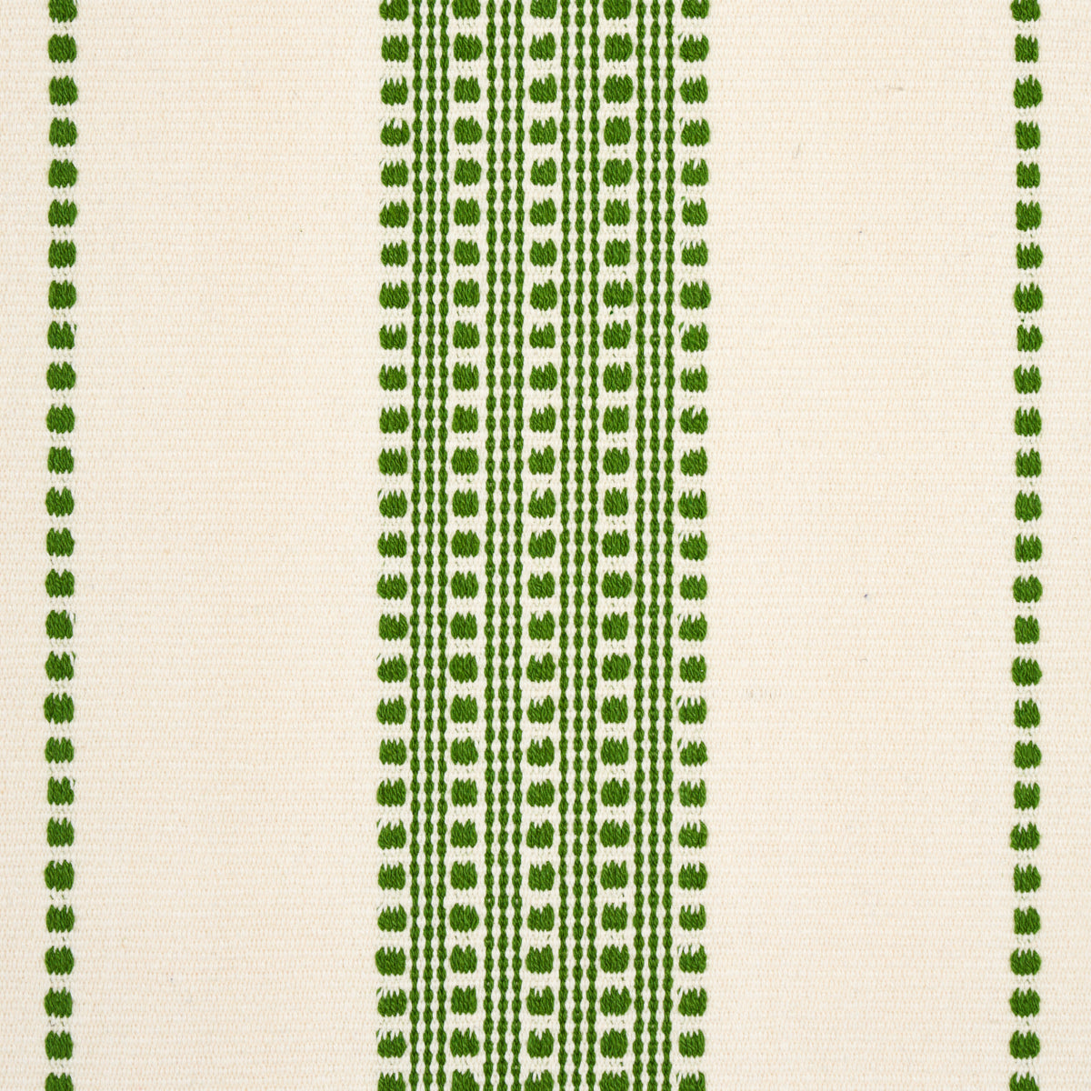 Schumacher Lubeck Stripe Green Fabric 79093