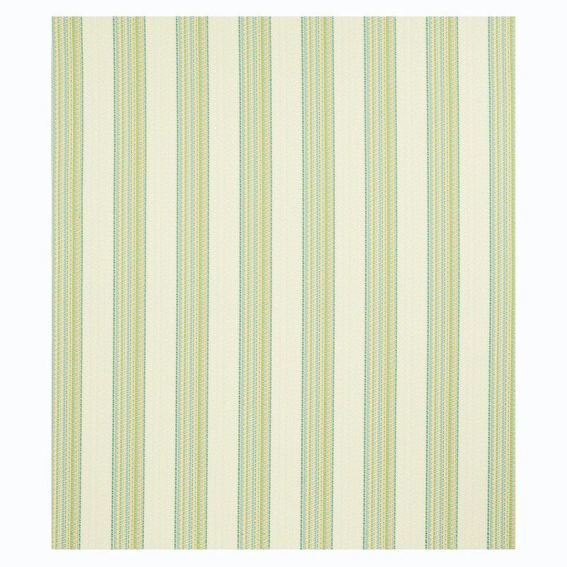 Schumacher Bendita Stripe Indoor/Outdoor Leaf Fabric 79150