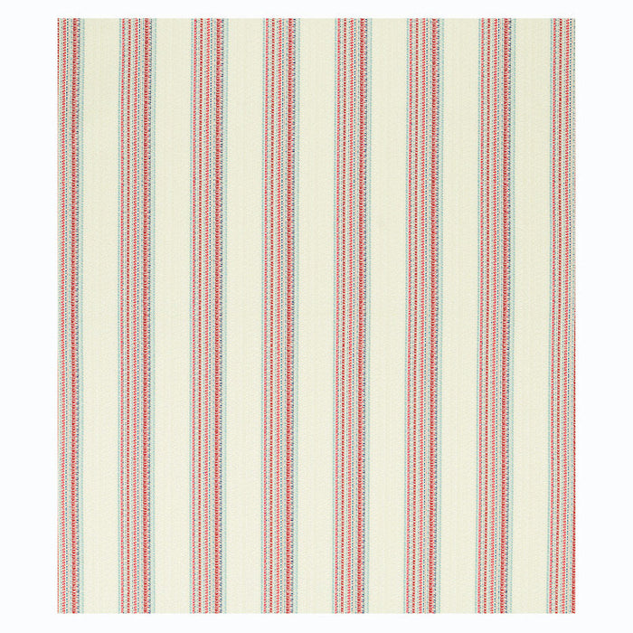 Schumacher Bendita Stripe Indoor/Outdoor Rose Fabric Sample 79152