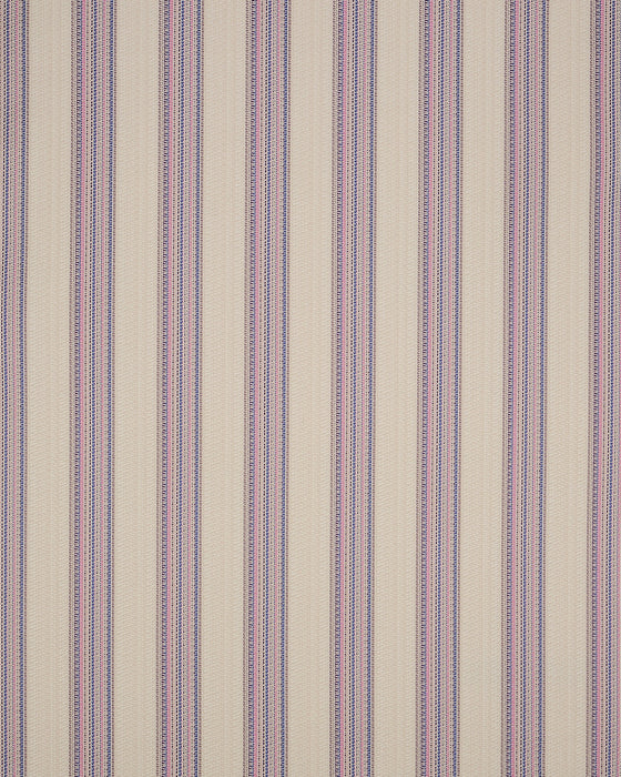 Schumacher Bendita Stripe Indoor/Outdoor Lilac Fabric Sample 79154