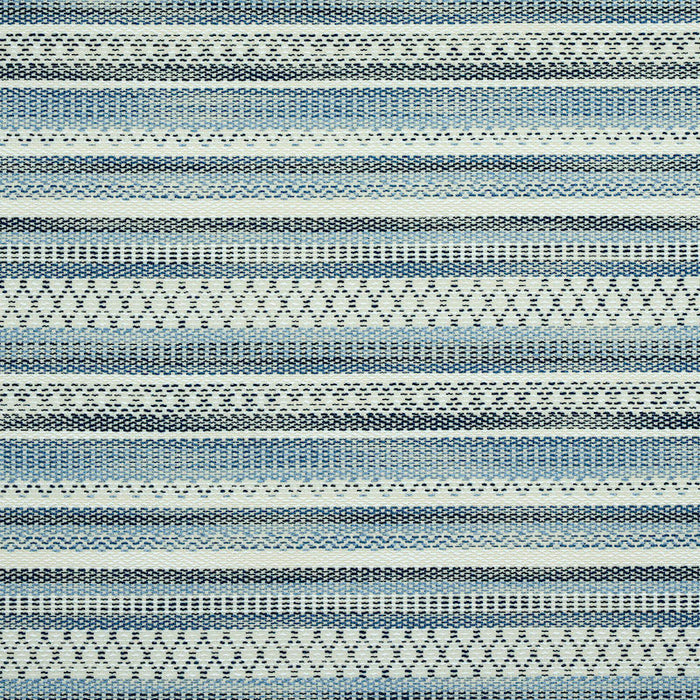 Schumacher Fremont Indoor/Outdoor Blue Fabric Sample 79190