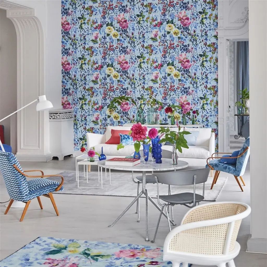 Designers Guild Majolica Cornflower Wallpaper PDG1028/01