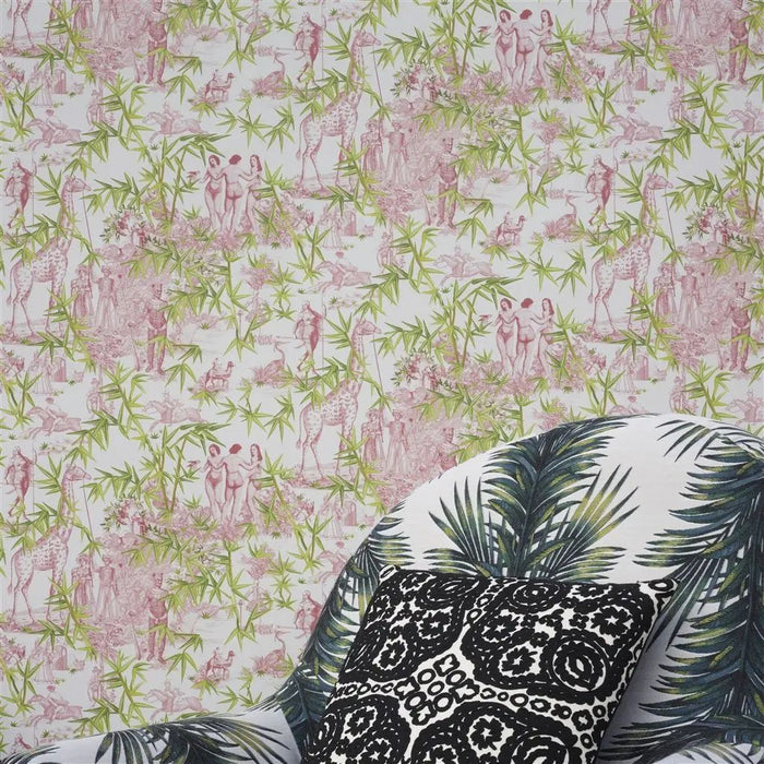 Christian Lacroix Exotisme Vert Buis Wallpaper PCL1006/01