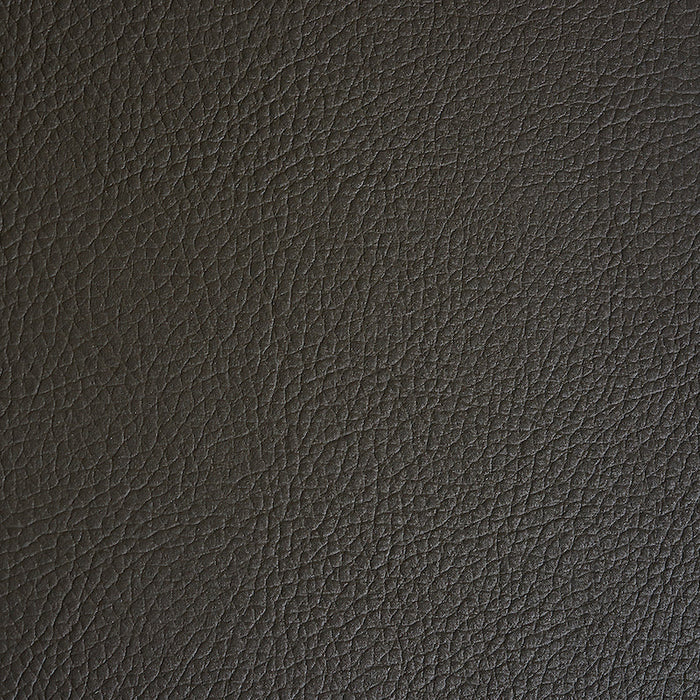 Schumacher Indoor/Outdoor Vegan Leather Brown Fabric Sample 79559