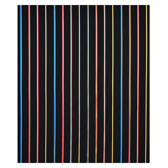 Schumacher Larivey Stripe Charcoal Fabric 79561