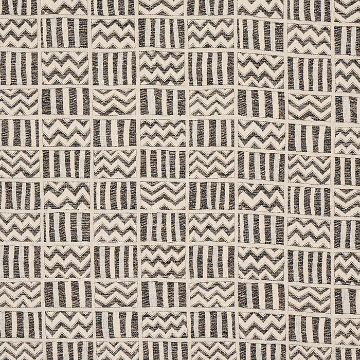 Schumacher Kudu Black Fabric Sample 79760