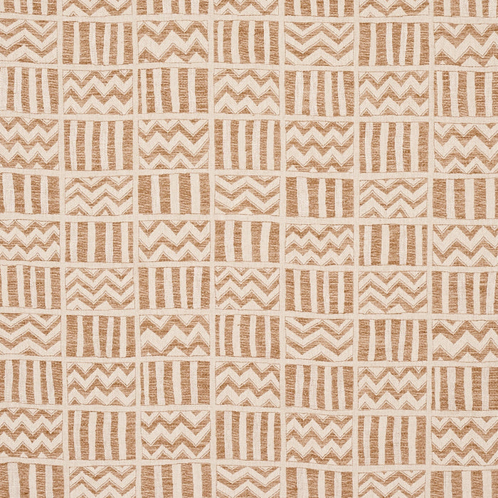 Schumacher Kudu Sand Fabric Sample 79761