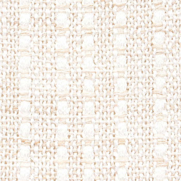 Schumacher Bohai Stripe Sheer Ivory Fabric Sample 79800