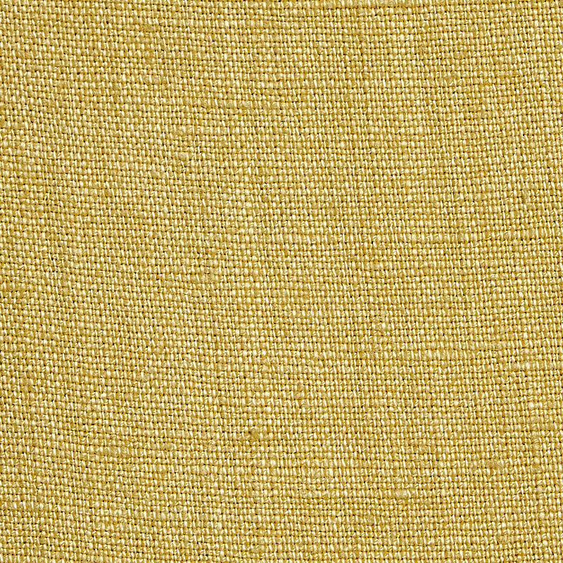 Schumacher Marco Performance Linen Saffron Fabric Sample 79995