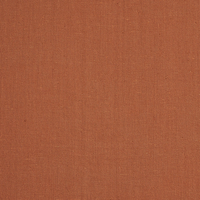 Schumacher Marco Performance Linen Terracotta Fabric Sample 79996