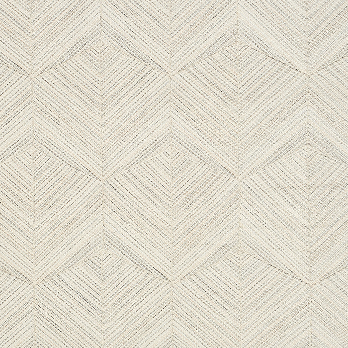 Schumacher Heceta Embroidery Natural Fabric 80031