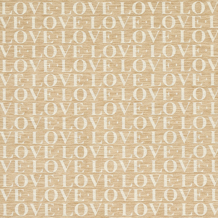 Schumacher A Love Supreme Natural Fabric Sample 80040