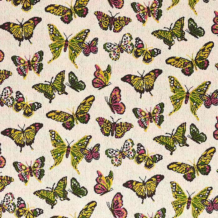 Schumacher Butterfly Epingle Spring Fabric Sample 80100