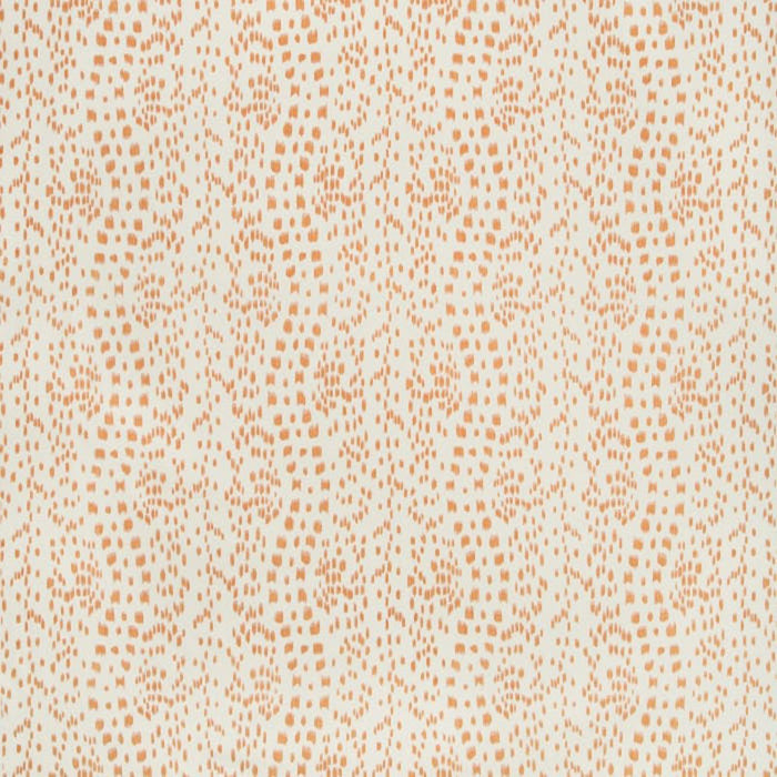 Brunschwig & Fils Les Touches Tangerine Fabric 8012138.12.0