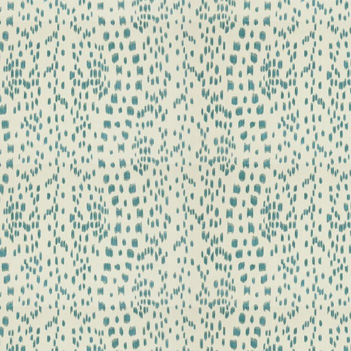 Brunschwig & Fils Les Touches Aqua Fabric 8012138.513.0