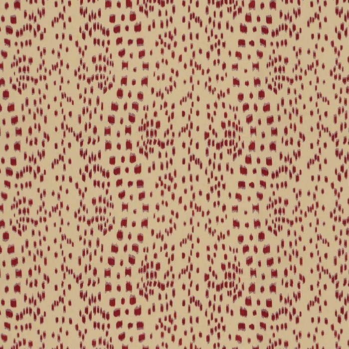 Brunschwig & Fils Les Touches Bordeaux Fabric 8012138.9.0