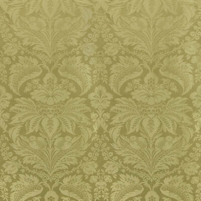 Brunschwig & Fils Damask Pierre Olive Fabric 8013188.30.0