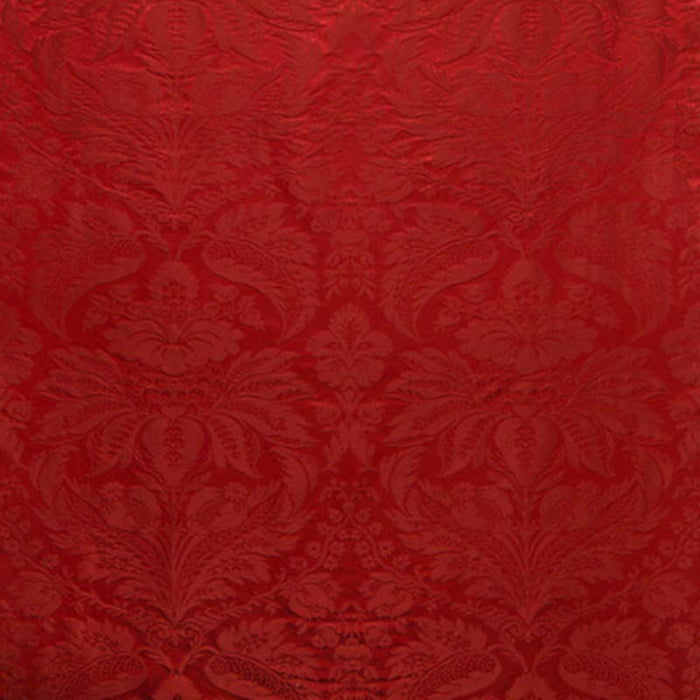 Brunschwig & Fils Damask Pierre Red Fabric 8013188.9.0