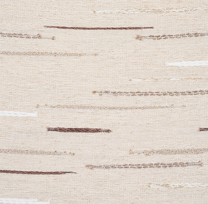 Schumacher Leland Stripe Neutral Fabric 80140