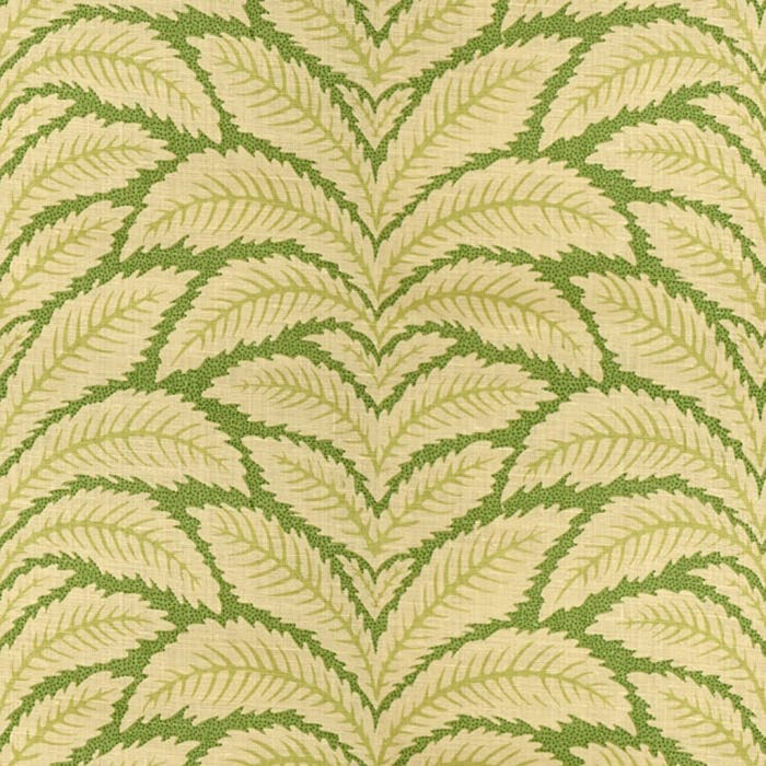 Brunschwig & Fils Talavera Linen Leaf Fabric 8014104.3.0