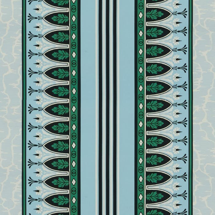 Brunschwig & Fils Lola Montez Emerald/Aqua Fabric 8015140.13.0