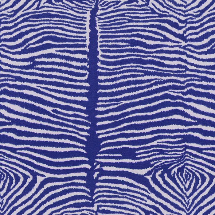 Brunschwig & Fils Le Zebre Emb Navy Fabric 8015172.50.0