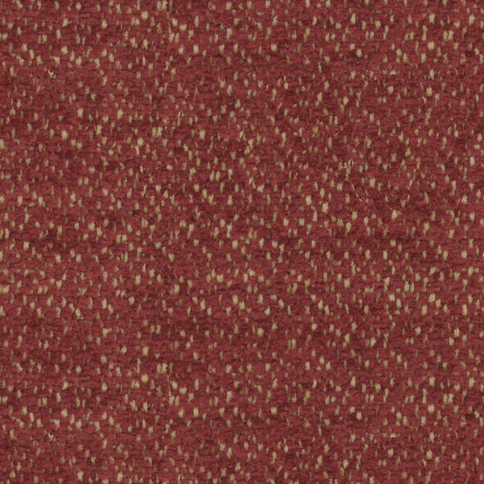 Brunschwig & Fils Bourget Chenille Ruby Fabric 8016108.19.0